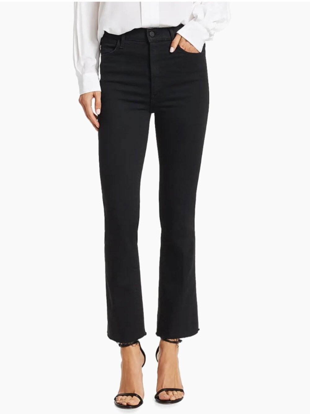MOTHER The Hustler Ankle Fray Jeans Sz 32
